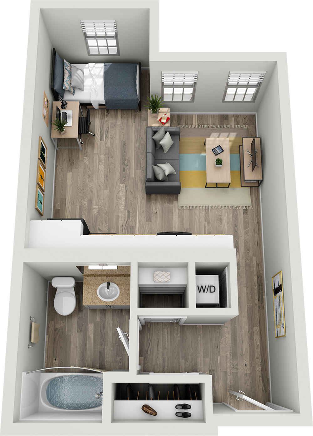 A1B Floor plan