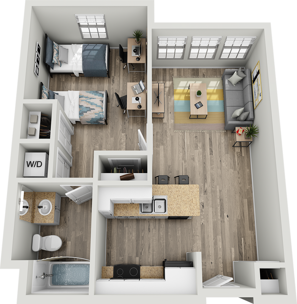 A2B Floor plan