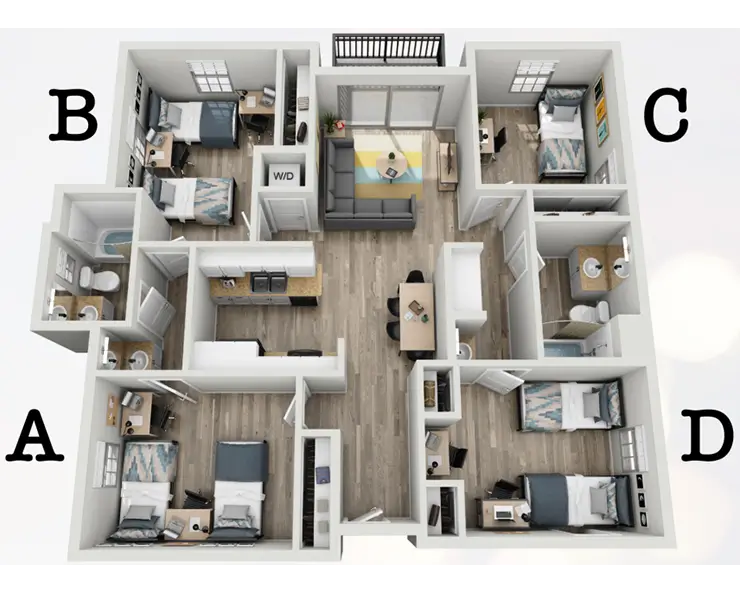 D2A Floor plan